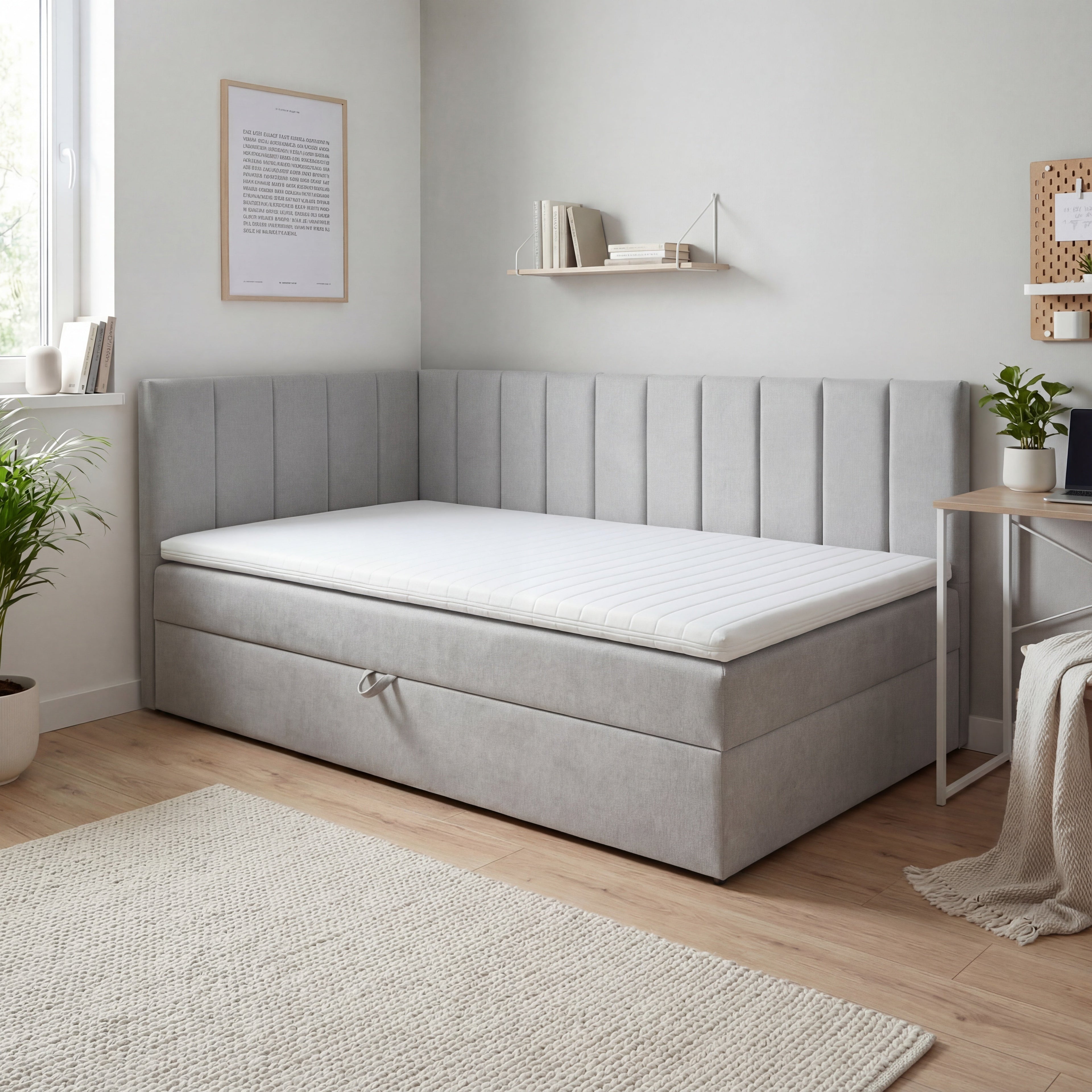 Łóżka tapicerowane 100x200