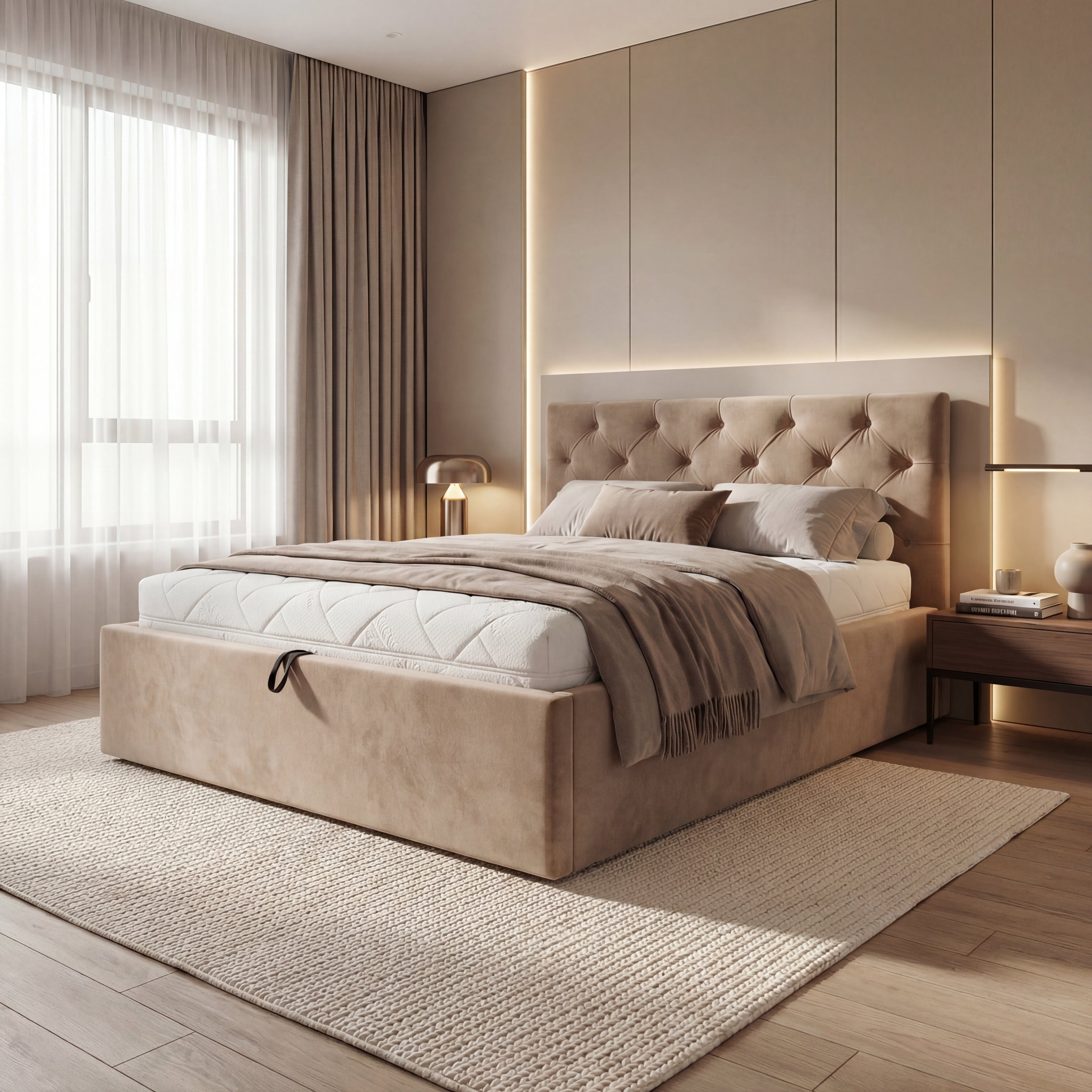 Łóżka Tapicerowane