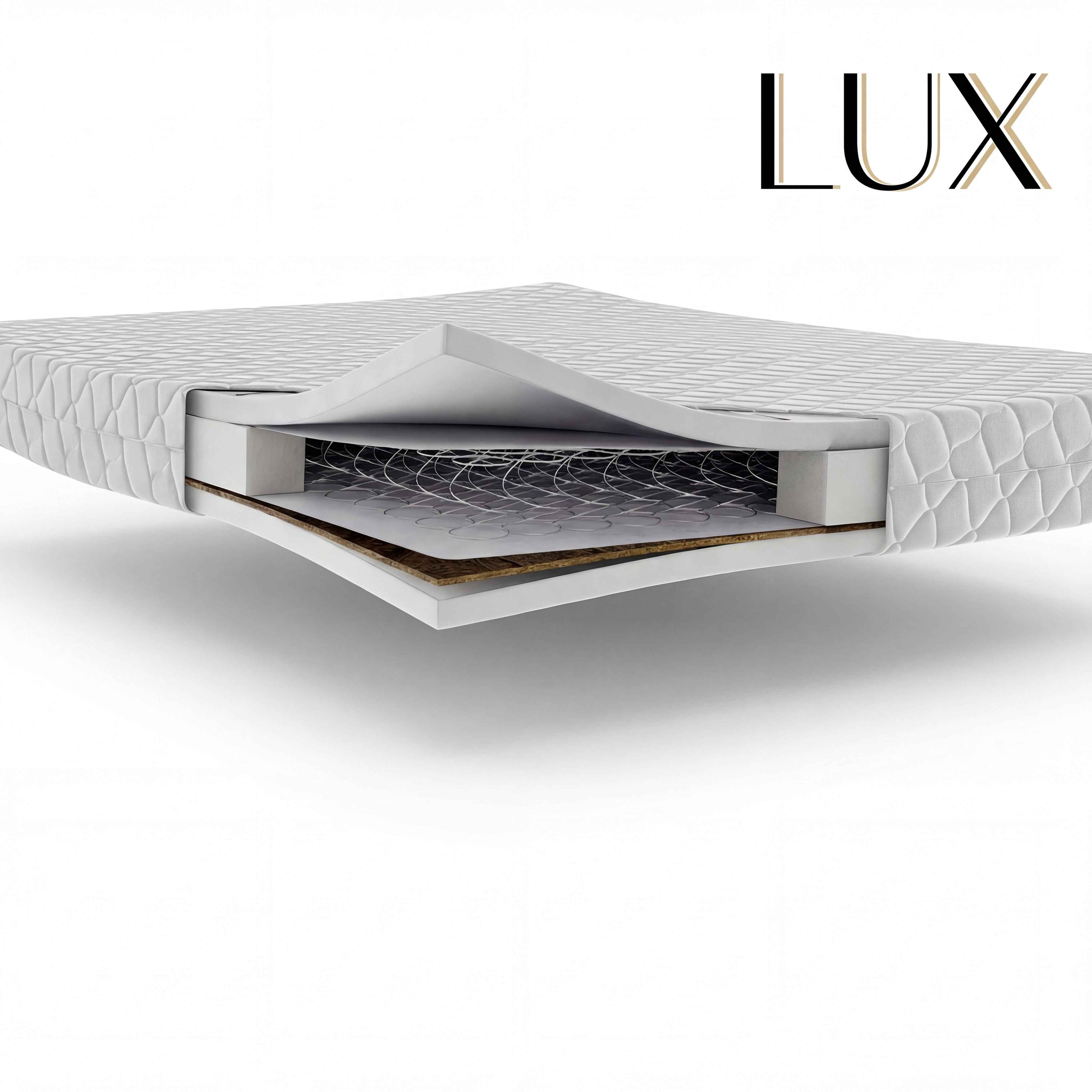 Materac LUX sprężynowy - Kokos 16 cm. H3/H4