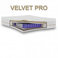 Materac VELVET PRO kieszeniowy Multipocket z lateksem i kokosem H1/H3, 20cm.