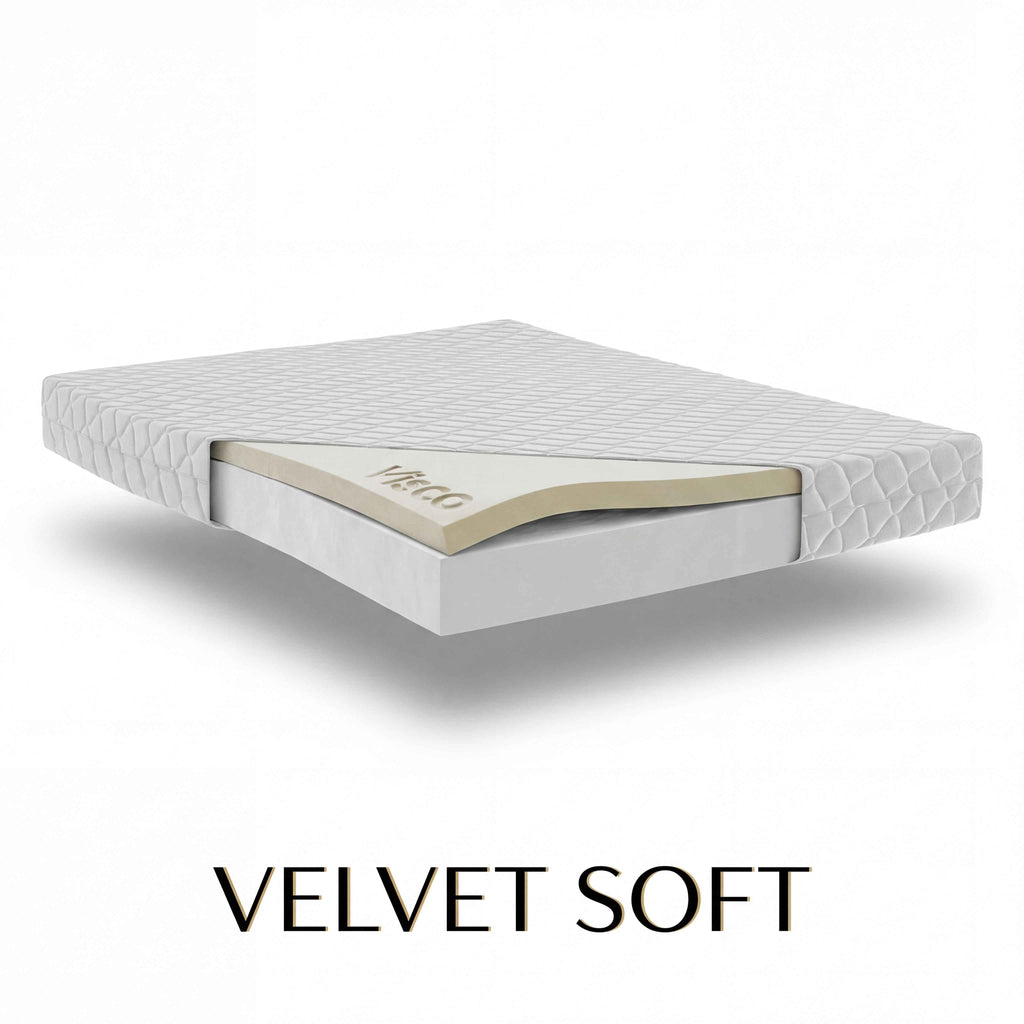 Materac VELVET SOFT piankowy z VISCO H1/H2- 15 cm