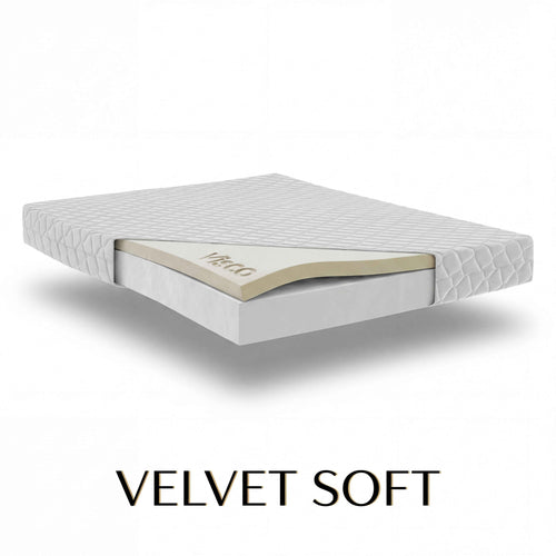 Materac VELVET SOFT piankowy z VISCO H1/H2- 15 cm