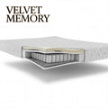 Materac VELVET MEMORY kieszeniowy Multipocket z pianką VISCO H1/H2, 21 cm
